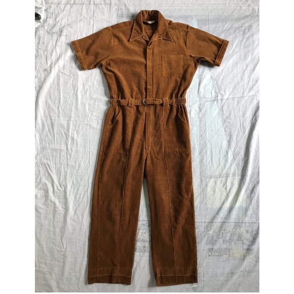 vintage corduroy jumpsuit
